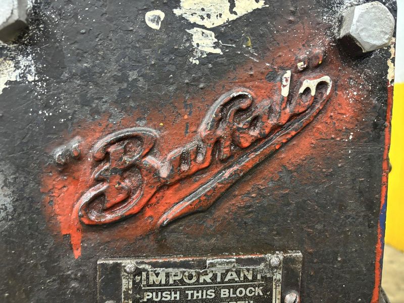 50 TON BUFFALO MODEL #1/2 MECHANICAL IRONWORKER: STOCK #22853