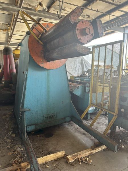 42" X .189" X 30,000 LBS COE COIL SERVO FEED LINE: STOCK #18587