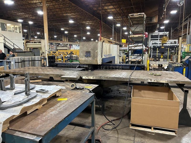 22 TON TRUMPF MODEL #TRUMATIC 500 CC ROTARY TURRET PUNCH: STOCK #19566