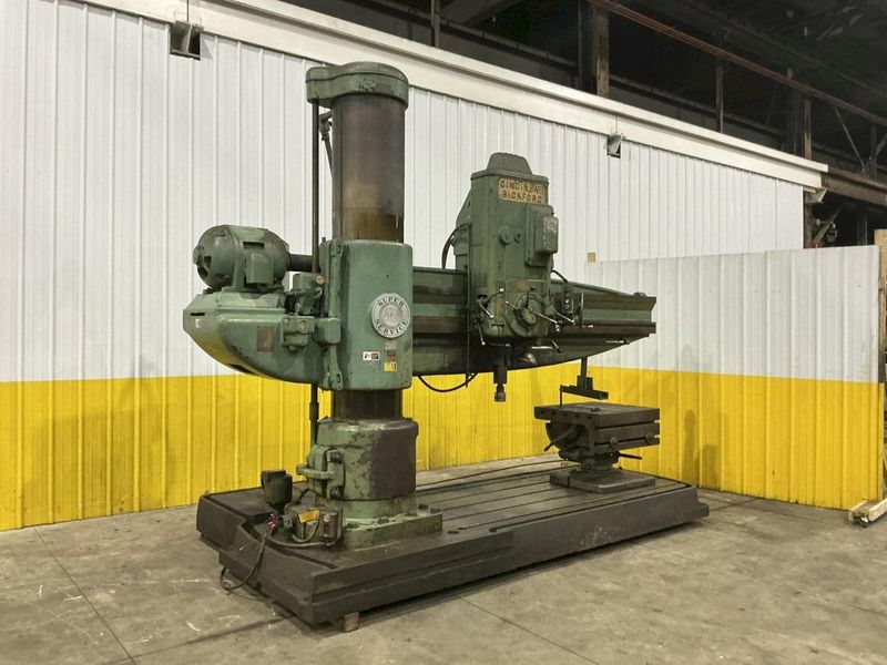 8' X 19" CINCINNATI BICKFORD MODEL #6E RADIAL DRILL: STOCK #18554