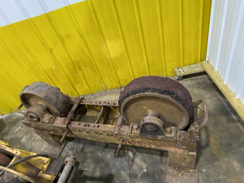 60 TON WELDWIRE MODEL #WER-60  POWERED TANK TURNING ROLLS WITH IDLER: STOCK #16907