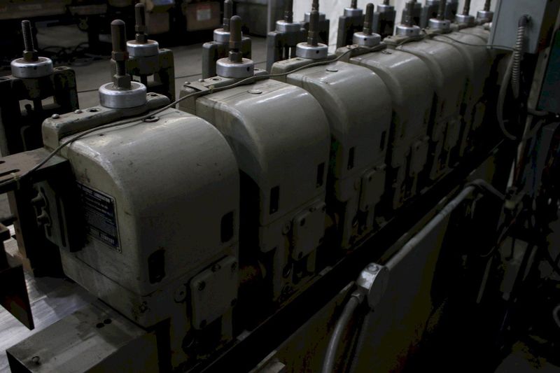 10 STAND M-1-1/2 YODER ROLLFORMER BASE: STOCK #74592