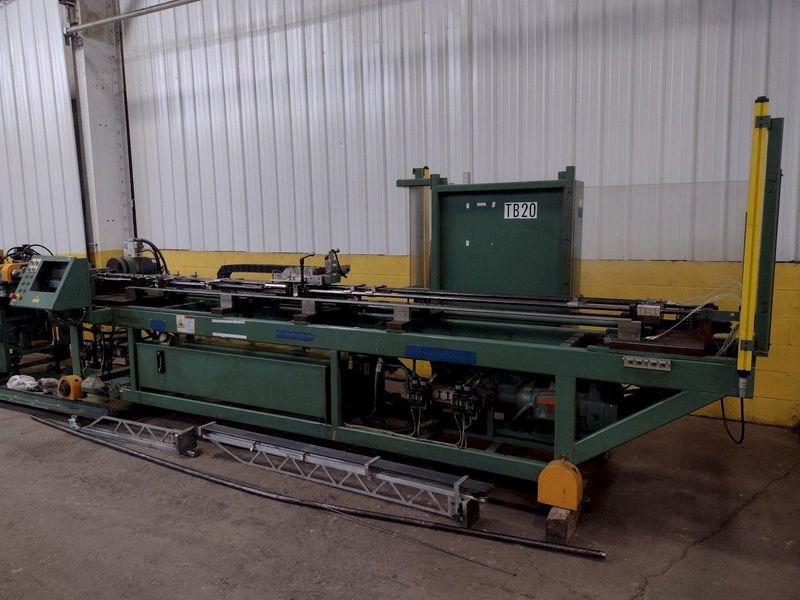 BURR OAK MODEL #VBHB RETURN TUBE BENDER & MODEL #MTCO STRAIGHTENER FEEDER: STOCK #15868