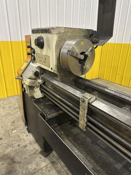 19" X 144" LEBLOND MAKINO MODEL #15E REGAL ENGINE LATHE W/ METRIC 3" HOLE: STOCK #22816