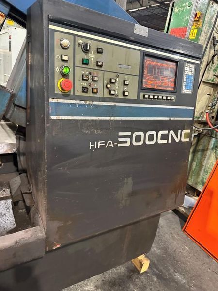 20” x 20” Amada Model HFA-500CNC Fully Automatic Hydraulic Horizontal Band Saw