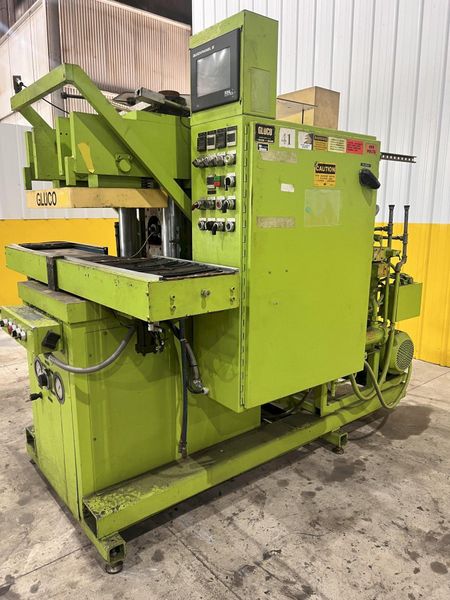 40 TON GLUCO MODEL #HVS40 HORIZONTAL INJECTION MOLDING MACHINE: STOCK #20108