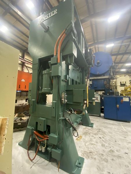 250 Ton MINSTER E2-250-72-36 Hevi-Stamper Straight Side Mechanical Metal Stamping Press, New 198