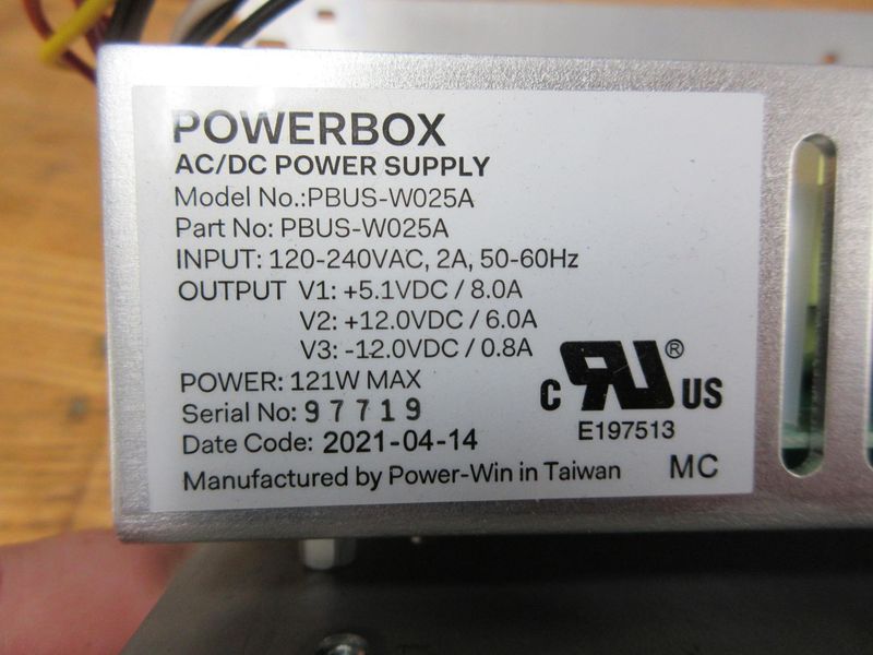 Used Haas PBUS-W024B Low Voltage Power Supply