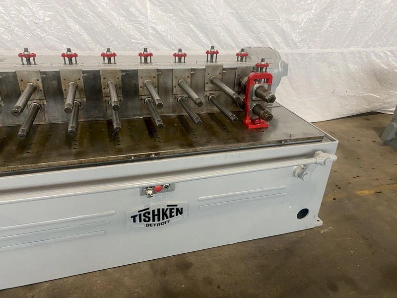 16 STAND X 1-3/4" TISHKEN ROLLFORMER: STOCK #74191