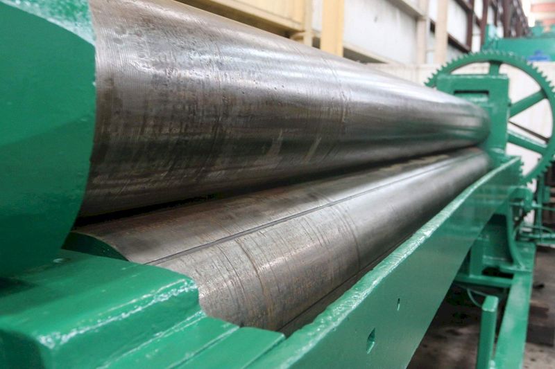 12' X 1/2" BERTSCH MODEL #11 INITIAL PINCH PLATE ROLLS: STOCK #69569