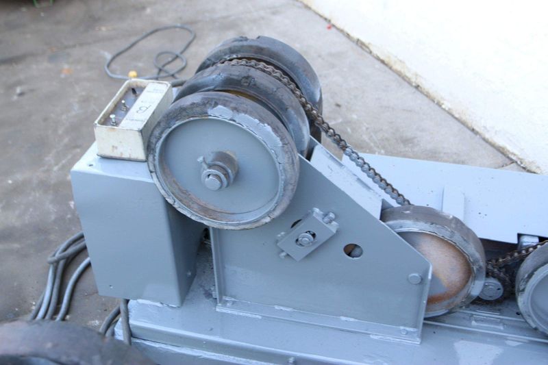 8000 LBS PANDJIRIS TANK TURNING ROLLS: STOCK #70341