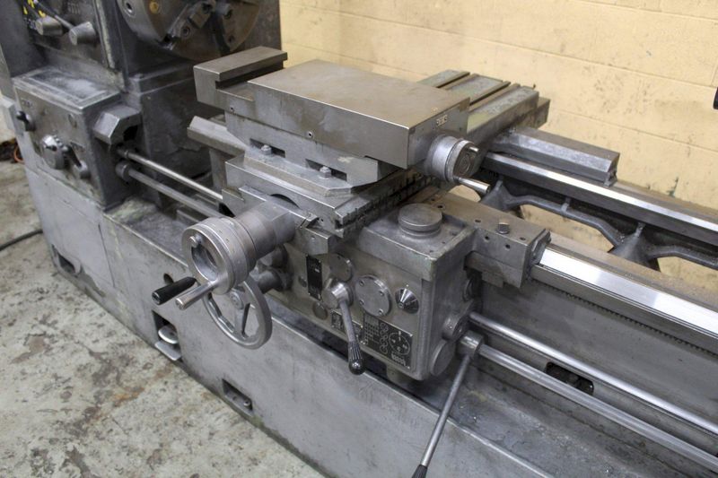 24"/34" X 69"/96" TURRI SLIDING BED LATHE: STOCK #72424