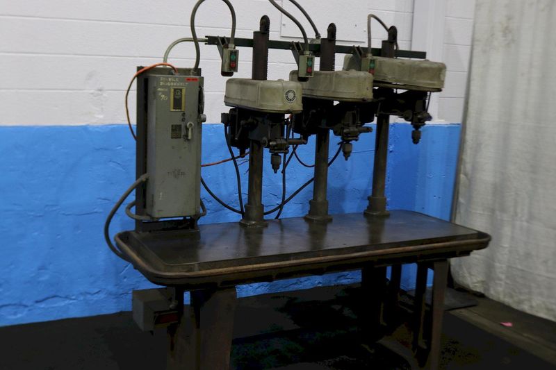 3 SPINDLE ROCKWELL  GANG DRILL:  STOCK #73601