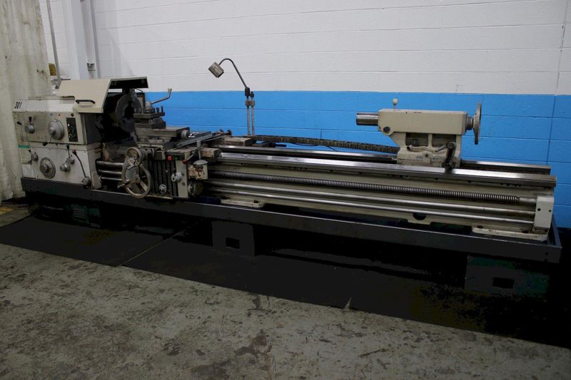 24-3/4" X 118" SHENYANG GAP BED ENGINE LATHE LOT #74025
