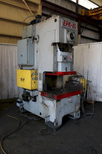 80 TON HAN OUL MODEL HNCP-80 GAP FRAME PRESS: STOCK # 70509