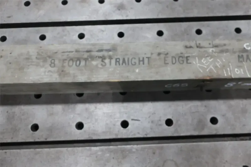 1-3/8" T-Slot Table Fixture Plate 12'3" x 31" x 4"