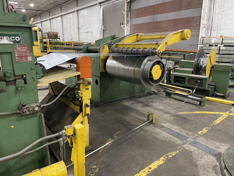 52" x 6.00" x 30,000# Paxson Slitting Line
