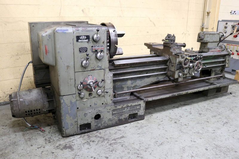 22" X 78" LANG ENGINE LATHE: STOCK #72653
