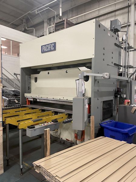 300 TON PACIFIC (NEW 2017) MODEL #300-OBL-10/60 STRAIGHT SIDE HYDRAULIC PRESS, 12" STROKE: STOCK