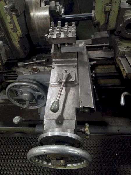 2A Warner & Swasey M-3470 Square Head Universal Saddle Type Turret Lathe with Cross Sliding Turr