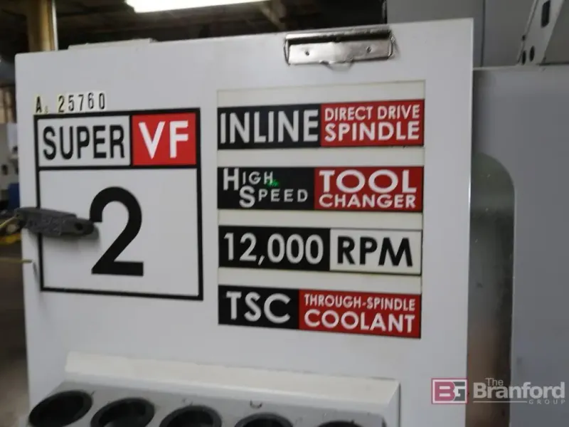 2009 Haas Super VF-2SS CNC Vertical Machining Center