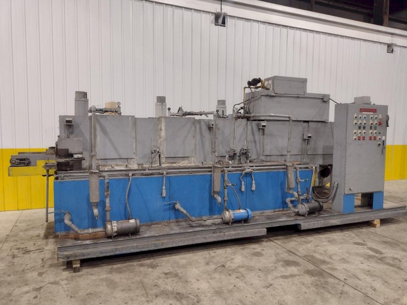 20" W X 8" H MANOR MODEL #JS-552M-B20 STAINLESS STEEL BELT CONVEYOR WASHER: STOCK #21982