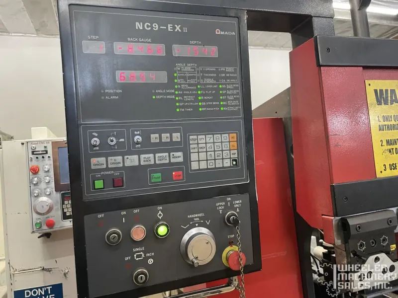 1998 AMADA FBD-3512E CNC Hydraulic Press Brake #8212 #2