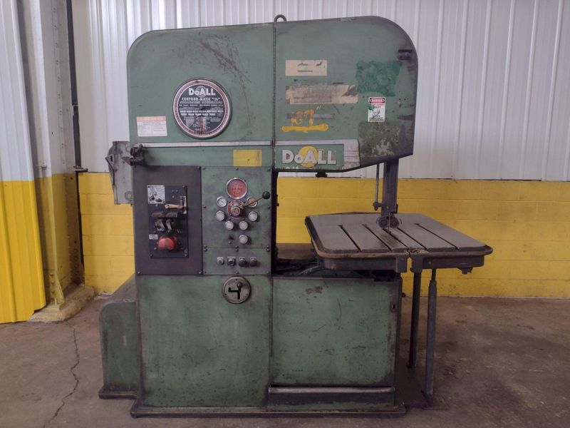 26" DOALL MODEL #26-4 CONTOUR-MATIC VERTICAL HIGH SPEED BAND SAW: STOCK 18313