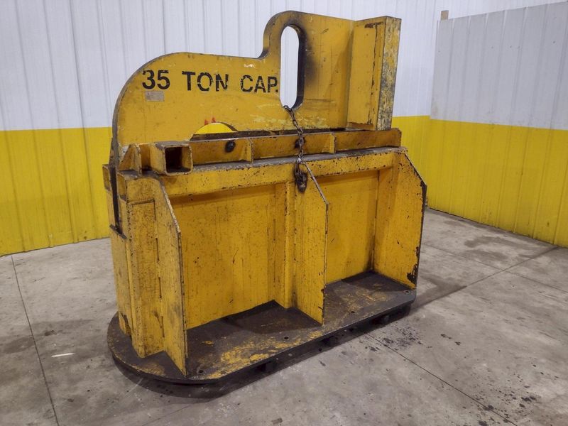35 TON X 60" OVERHEAD CRANE CO C-HOOK COIL LIFT ATTACHMENT: STOCK #23456