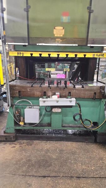 150 TON FEDERAL DOUBLE CRANK GAP FRAME PRESS