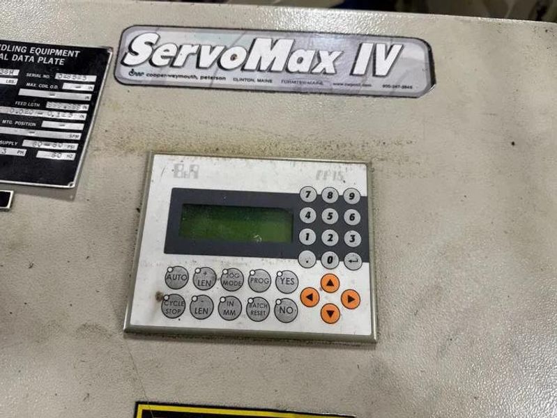 15000 LB X 24" X .093" CWP SERVO FEEDLINE