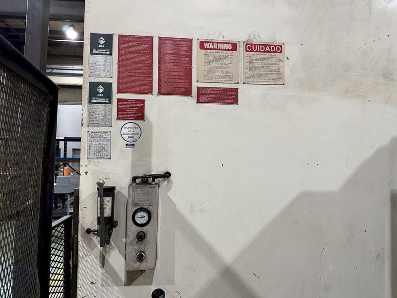 220 AIDA GAP FRAME STAMPING PRESS