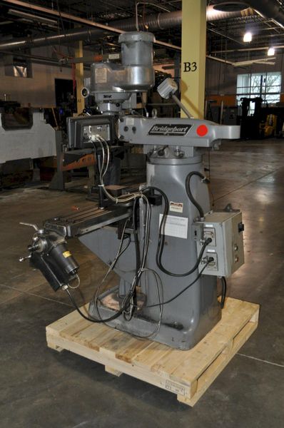 2 HP BRIDGEPORT VERTICAL MILL