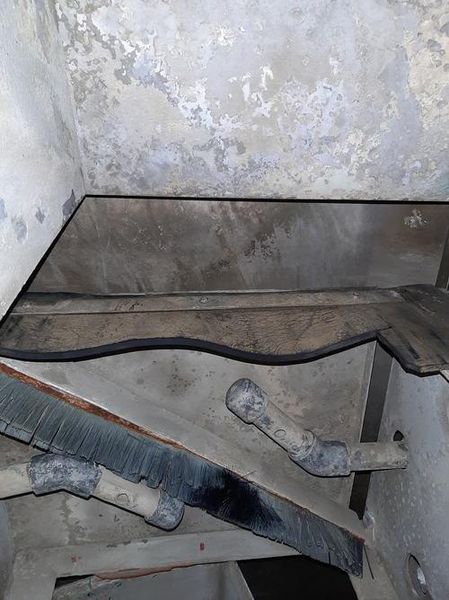 15.5" W x 18" H MIDBROOK Belt Washer, Hot Wash/Regen Blow-Off, Rebuilt 2005