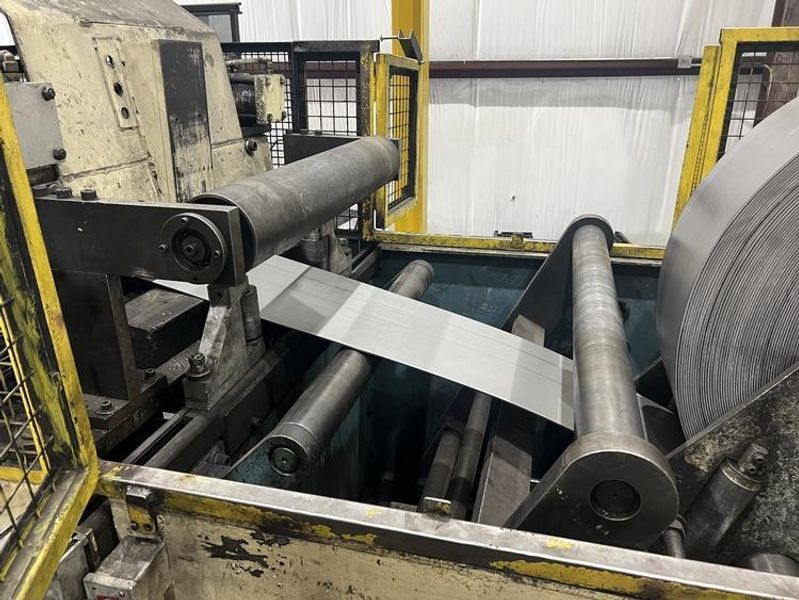 15,000 LB x 36" x .312" COE Coil Cradle Straightener Feeder Space Saver Servo Feed Line