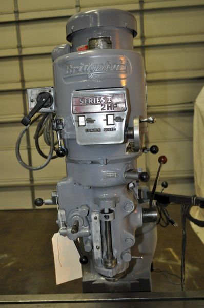 2 HP BRIDGEPORT VERTICAL MILL