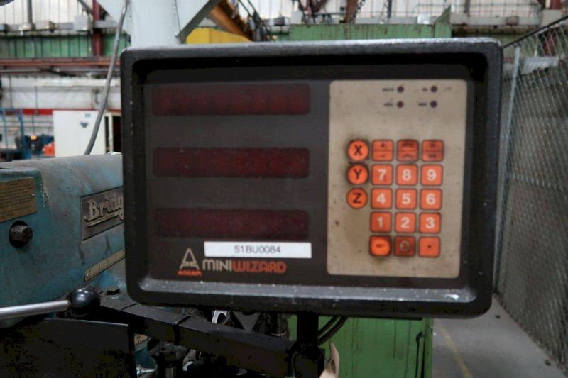 1 1/2HP BRIDGEPORT 2J VERTICAL MILLING MACHINE