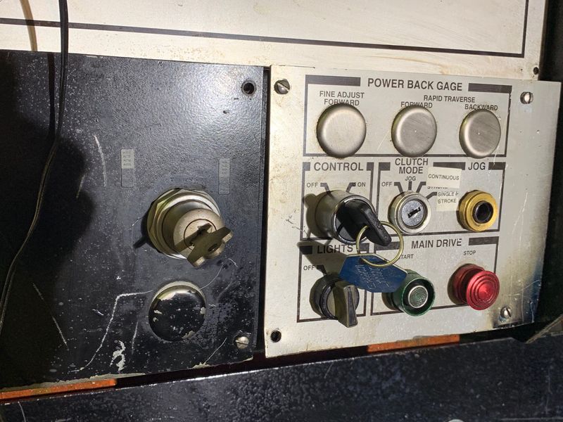 8' x 1/4" CINCINNATI MECHANICAL SHEAR
