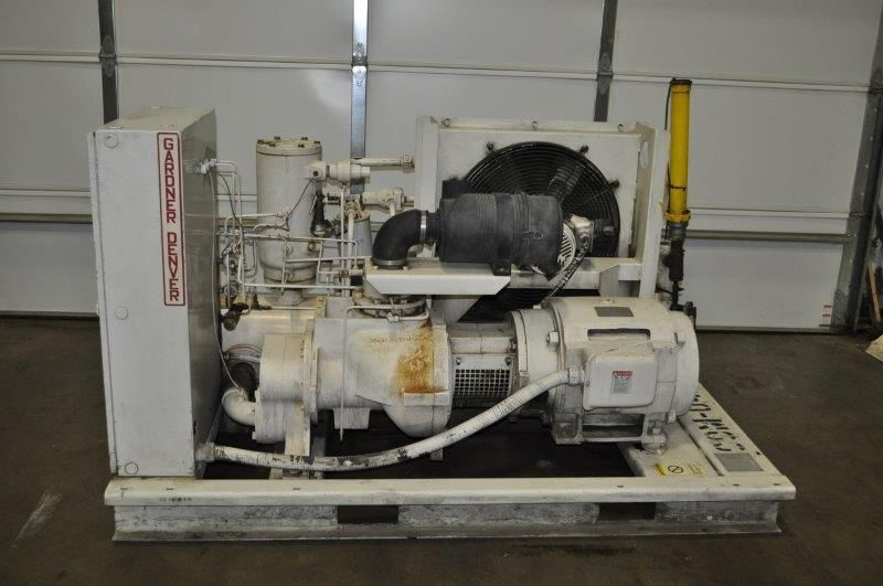 50 HP GARDNER DENVER ROTARY SCREW AIR COMPRESSOR