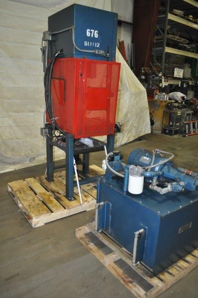 15 TON FOSTER 4 POST HYDRAULIC PRESS