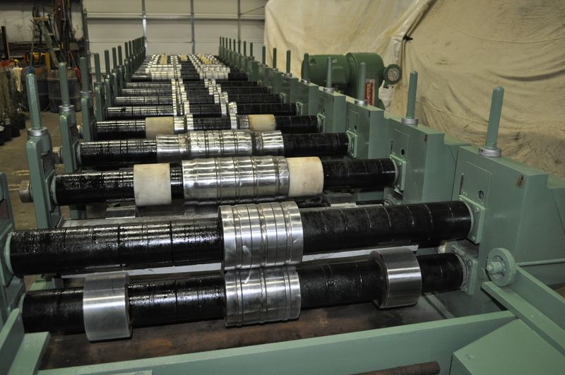16 STAND x 48" x 3.5" SHAFT BRADBURY ROLLFORMER