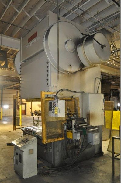 225 TON NIAGARA  DOUBLE CRANK GAP FRAME PRESS