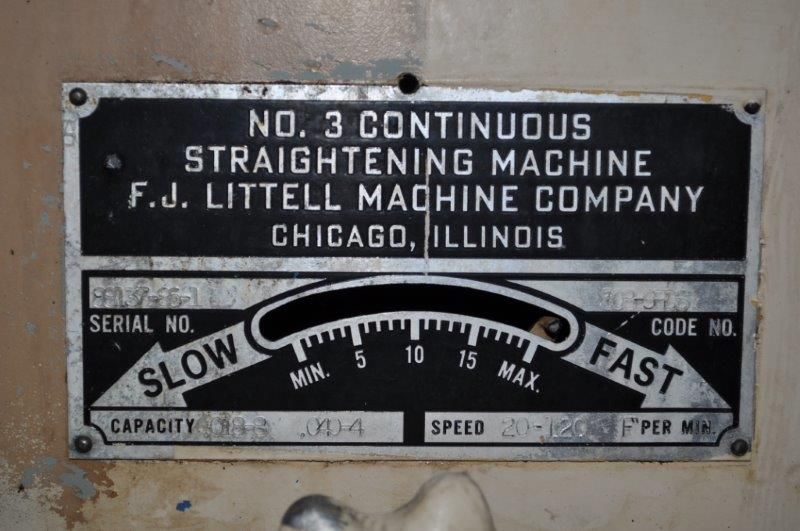 8" x .040" LITTELL STRAIGHTENER