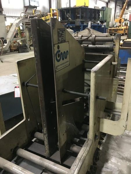 5000 x 18" x .093" COPPER WEYMOUTH PETERSON COIL CRADLE STRAIGHTENER