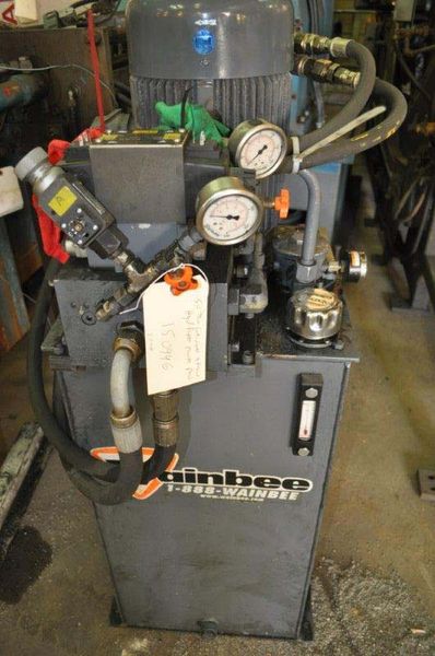 50 TON WAINBEE H FRAME HYDRAULIC PRESS