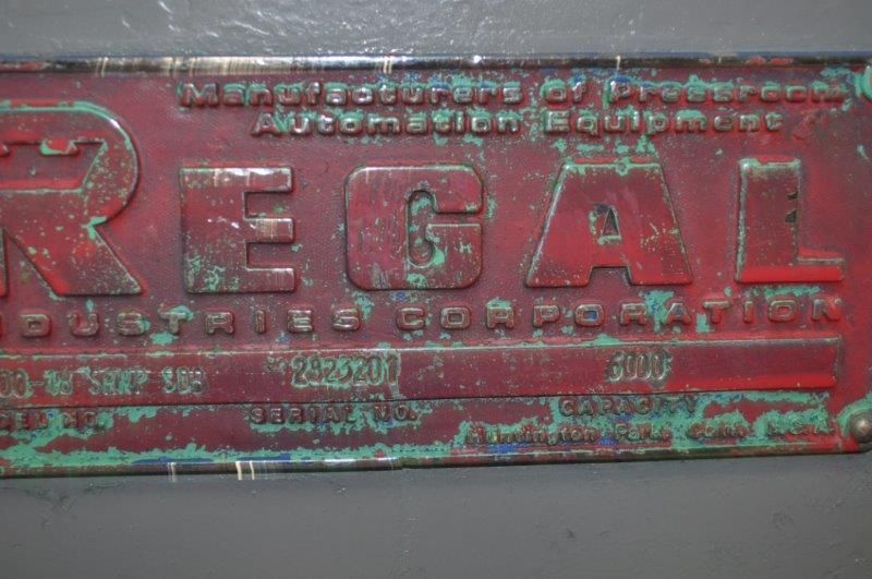 6000 LB x 29" REGAL UNCOILER NON-MOTORIZED