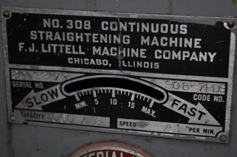 8" x .030" LITTELL STRAIGHTENER