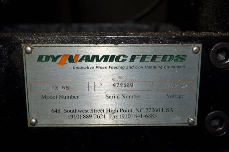 6" x .187 DYNAMIC FEED WIRE SERVO FEEDER