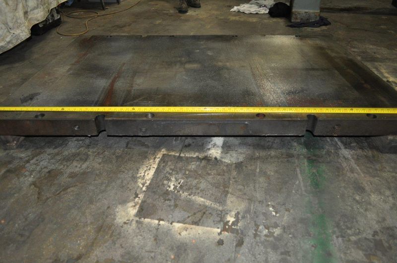 72" X 48" x 3" Bolster Plate
