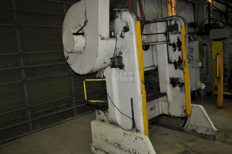 60 TON ROUSSELLE DOUBLE CRANK GAP PRESS